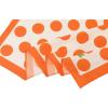 image:imageAllegra K 70cm Polka Dots Square Scarf Neck Scarves Kerchief Neckerchief Headband for WomenOrange Rose