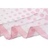 image:imageAllegra K 70cm Polka Dots Square Scarf Neck Scarves Kerchief Neckerchief Headband for WomenPink White