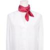 image:imageAllegra K 70cm Polka Dots Square Scarf Neck Scarves Kerchief Neckerchief Headband for WomenRed Dot