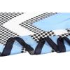 image:imageAllegra K 70cm Polka Dots Square Scarf Neck Scarves Kerchief Neckerchief Headband for WomenSky Blue