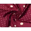 image:imageAllegra K 70cm Polka Dots Square Scarf Neck Scarves Kerchief Neckerchief Headband for WomenWine Red