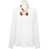 image:imageAllegra K 70cm Polka Dots Square Scarf Neck Scarves Kerchief Neckerchief Headband for WomenWine Red Rose