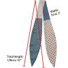 image:imageAllegra K Chic Polka Dots Women Neckerchief Skinny Scarves Hair Band Ribbon for Bag AccessoryBlue Small Dot