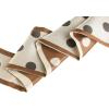 image:imageAllegra K Chic Polka Dots Women Neckerchief Skinny Scarves Hair Band Ribbon for Bag AccessoryBrown Big Dot