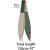 image:imageAllegra K Chic Polka Dots Women Neckerchief Skinny Scarves Hair Band Ribbon for Bag AccessoryGreen Small Dot