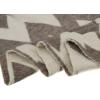 image:imageAllegra K Rhombus Shape Knit Scarf for Women Geometry Striped Pattern Winter Warm Shawl