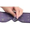 image:imageAllegra K Silky Skinny Scarves Ribbon Heart Print Long Hairband Handbag WrapPurple