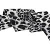 image:imageAllegra K Skinny Scarf Womens Thin Long Neckscarf Fashion Leopard Print Hairband Waistband Bag Handle AccessoryBlack Gray