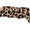 image:imageAllegra K Skinny Scarf Womens Thin Long Neckscarf Fashion Leopard Print Hairband Waistband Bag Handle AccessoryBrown