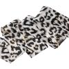 image:imageAllegra K Skinny Scarf Womens Thin Long Neckscarf Fashion Leopard Print Hairband Waistband Bag Handle AccessoryBrown Gray