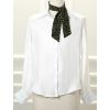image:imageAllegra K Skinny Scarf Womens Thin Long Neckscarf Fashion Leopard Print Hairband Waistband Bag Handle AccessoryDark Green