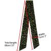 image:imageAllegra K Skinny Scarf Womens Thin Long Neckscarf Fashion Leopard Print Hairband Waistband Bag Handle AccessoryDark Green