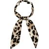 image:imageAllegra K Skinny Scarf Womens Thin Long Neckscarf Fashion Leopard Print Hairband Waistband Bag Handle AccessoryLight Brown