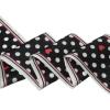 image:imageAllegra K Skinny Scarves 50s Polka Dots Neck Wraps for Women Cute Ribbon Hairband NeckerchiefBlack Heart