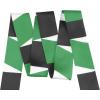 image:imageAllegra K Stripe Ribbon Skinny Neck Scarves Long Narrow Neckerchief Hairband for Women Wrist Wear Handbag Handle WrapGreen