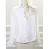 image:imageAllegra K Women Polka Dots Stripe Heart Print Skinny Scarf Sharp Neck Scarves DoubleSided NeckerchiefBeige