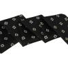 image:imageAllegra K Women Polka Dots Stripe Heart Print Skinny Scarf Sharp Neck Scarves DoubleSided NeckerchiefBlack