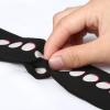 image:imageAllegra K Women Polka Dots Stripe Heart Print Skinny Scarf Sharp Neck Scarves DoubleSided NeckerchiefBlack Dot