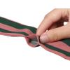 image:imageAllegra K Women Polka Dots Stripe Heart Print Skinny Scarf Sharp Neck Scarves DoubleSided NeckerchiefGreen Pink