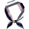 image:imageAllegra K Women Polka Dots Stripe Heart Print Skinny Scarf Sharp Neck Scarves DoubleSided NeckerchiefNavy Blue Pink