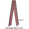 image:imageAllegra K Women Polka Dots Stripe Heart Print Skinny Scarf Sharp Neck Scarves DoubleSided NeckerchiefPink