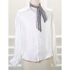 image:imageAllegra K Women Polka Dots Stripe Heart Print Skinny Scarf Sharp Neck Scarves DoubleSided NeckerchiefRed White