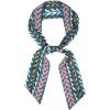 image:imageAllegra K Women Polka Dots Stripe Heart Print Skinny Scarf Sharp Neck Scarves DoubleSided NeckerchiefTeal