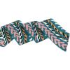 image:imageAllegra K Women Polka Dots Stripe Heart Print Skinny Scarf Sharp Neck Scarves DoubleSided NeckerchiefTeal