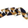 image:imageAllegra K Women Polka Dots Stripe Heart Print Skinny Scarf Sharp Neck Scarves DoubleSided NeckerchiefYellow
