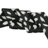 image:imageAllegra K Women Skinny Ribbon Neckerchief Heart Pattern Narrow Hair Wrist Scarf Headband Handbag Handle WrapBlack Floral