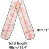 image:imageAllegra K Women Transparent Skinny Organza Scarf Floral Neckerchief Hair BandPink