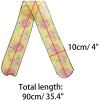 image:imageAllegra K Women Transparent Skinny Organza Scarf Floral Neckerchief Hair BandYellow