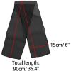 image:imageAllegra K Women Transparent Skinny Organza Scarf Solid Color Lightweight NeckerchiefBlack