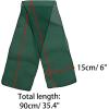 image:imageAllegra K Women Transparent Skinny Organza Scarf Solid Color Lightweight NeckerchiefDark Green