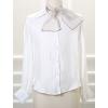 image:imageAllegra K Women Transparent Skinny Organza Scarf Solid Color Lightweight NeckerchiefGray
