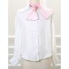 image:imageAllegra K Women Transparent Skinny Organza Scarf Solid Color Lightweight NeckerchiefPink