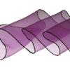 image:imageAllegra K Women Transparent Skinny Organza Scarf Solid Color Lightweight NeckerchiefViolet