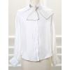 image:imageAllegra K Women Transparent Skinny Organza Scarf Solid Color Lightweight NeckerchiefWhite