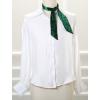 image:imageAllegra K Women Vintage Velvet Skinny Neck Scarves Solid Color Long Neckerchief Hairband Narrow WaistbandDark Green