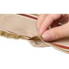 image:imageAllegra K Womens Skinny Scarf Ribbon Hair Band Heart Print Handbag Handle Neck ScarfBrown Pure