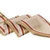 image:imageAllegra K Womens Skinny Scarf Ribbon Hair Band Heart Print Handbag Handle Neck ScarfBrown Pure