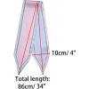 image:imageAllegra K Womens Skinny Scarf Ribbon Hair Band Heart Print Handbag Handle Neck ScarfLight Pink Pure