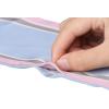 image:imageAllegra K Womens Skinny Scarf Ribbon Hair Band Heart Print Handbag Handle Neck ScarfLight Pink Pure