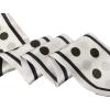 image:imageAllegra K Womens Skinny Scarf Ribbon Hair Band Heart Print Handbag Handle Neck ScarfWhite Dot