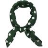 image:imageAllegra K 50cm70cm 1950s Vintage Retro Polka Dot Square Scarf Head Neck Scarves Kerchief NeckerchiefDark Green