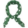 image:imageAllegra K 50cm70cm 1950s Vintage Retro Polka Dot Square Scarf Head Neck Scarves Kerchief NeckerchiefGreen