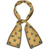 image:imageAllegra K 50s Ribbon Skinny Scarf Lovely Polka Dots Pattern for Bags Hair Band Neck WrapsBrown Big Dot