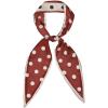 image:imageAllegra K Chic Polka Dots Women Neckerchief Skinny Scarves Hair Band Ribbon for Bag AccessoryRed Big Dot