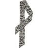 image:imageAllegra K Leopard Animal Print Pattern Skinny Scarf Long Neck Scarves Headband for WomenBlack