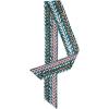 image:imageAllegra K Women Polka Dots Stripe Heart Print Skinny Scarf Sharp Neck Scarves DoubleSided NeckerchiefTeal